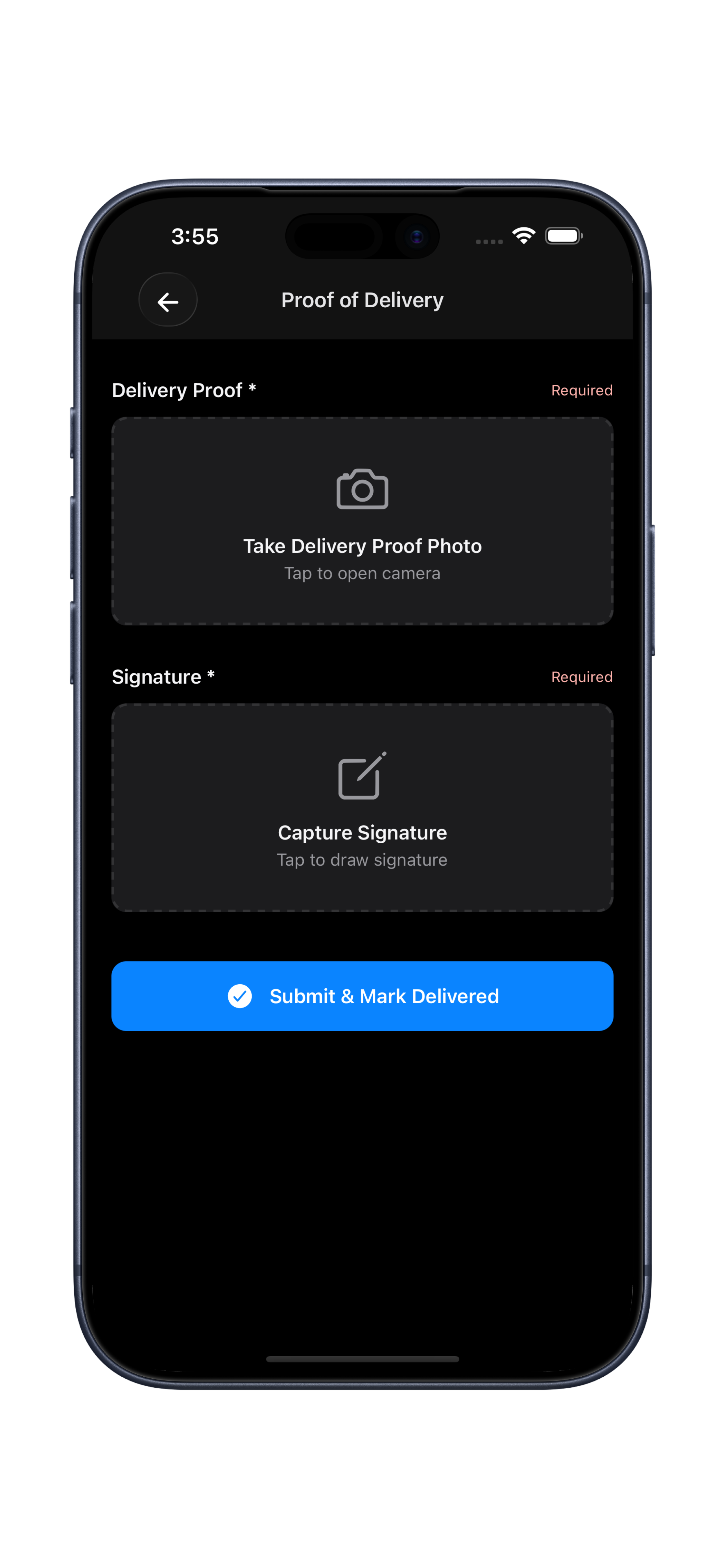 Proof of Delivery